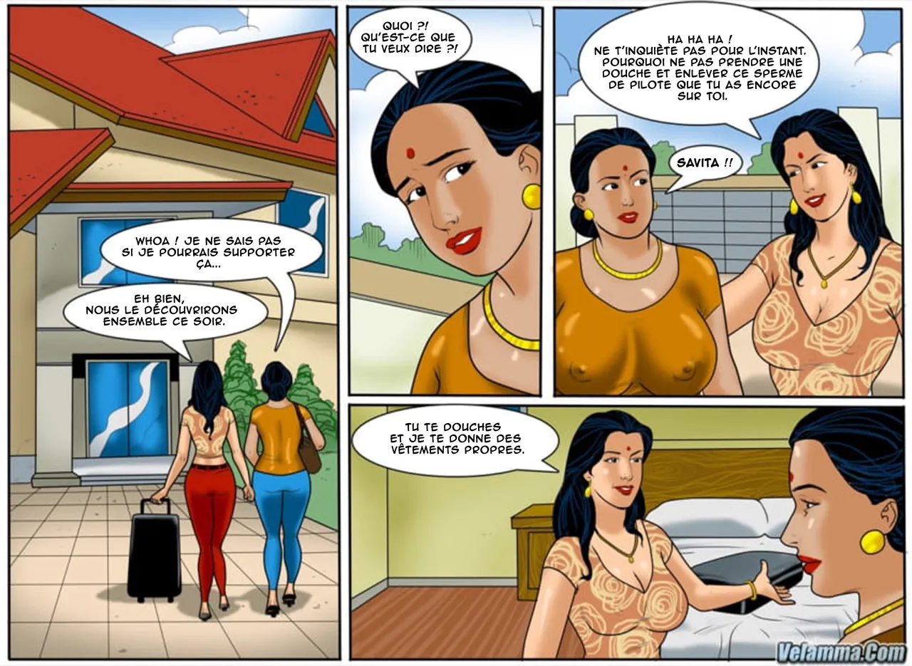 Velamma - 057 - 50 nuances de Savita page 7 full