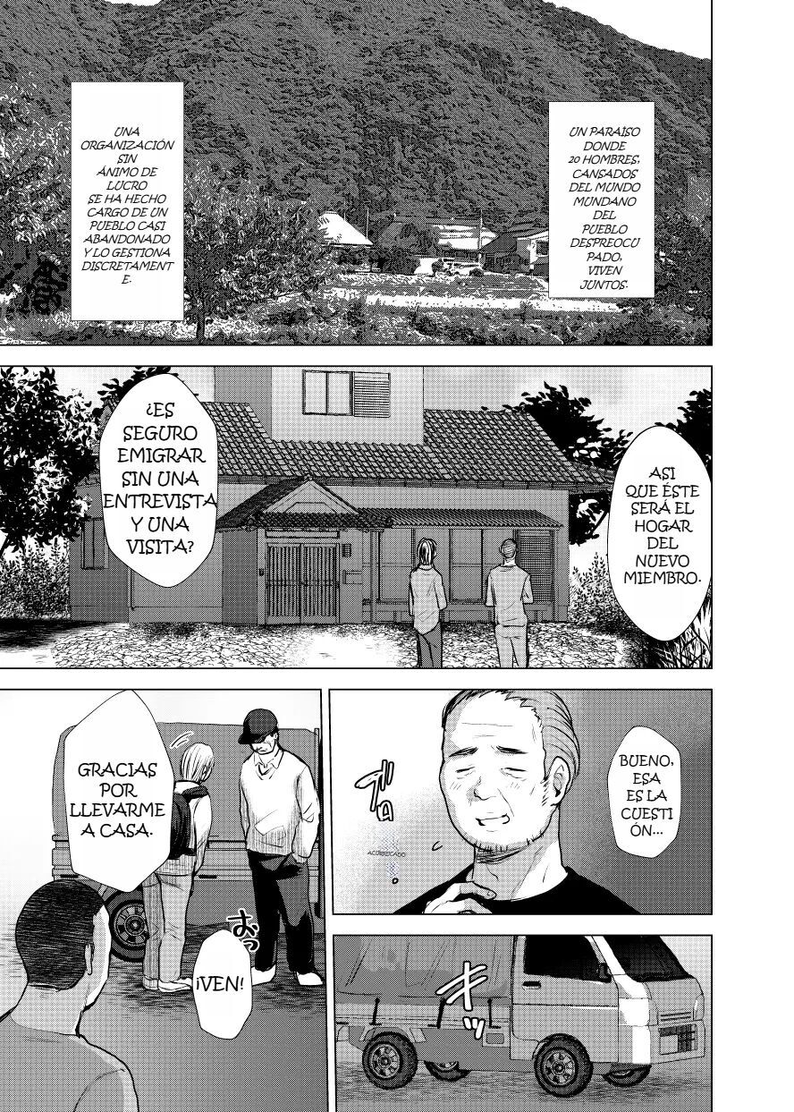 ¡Un hombre guapo de mediana edad  ha llegado a un pueblo habitado solo por hombres! page 2 full