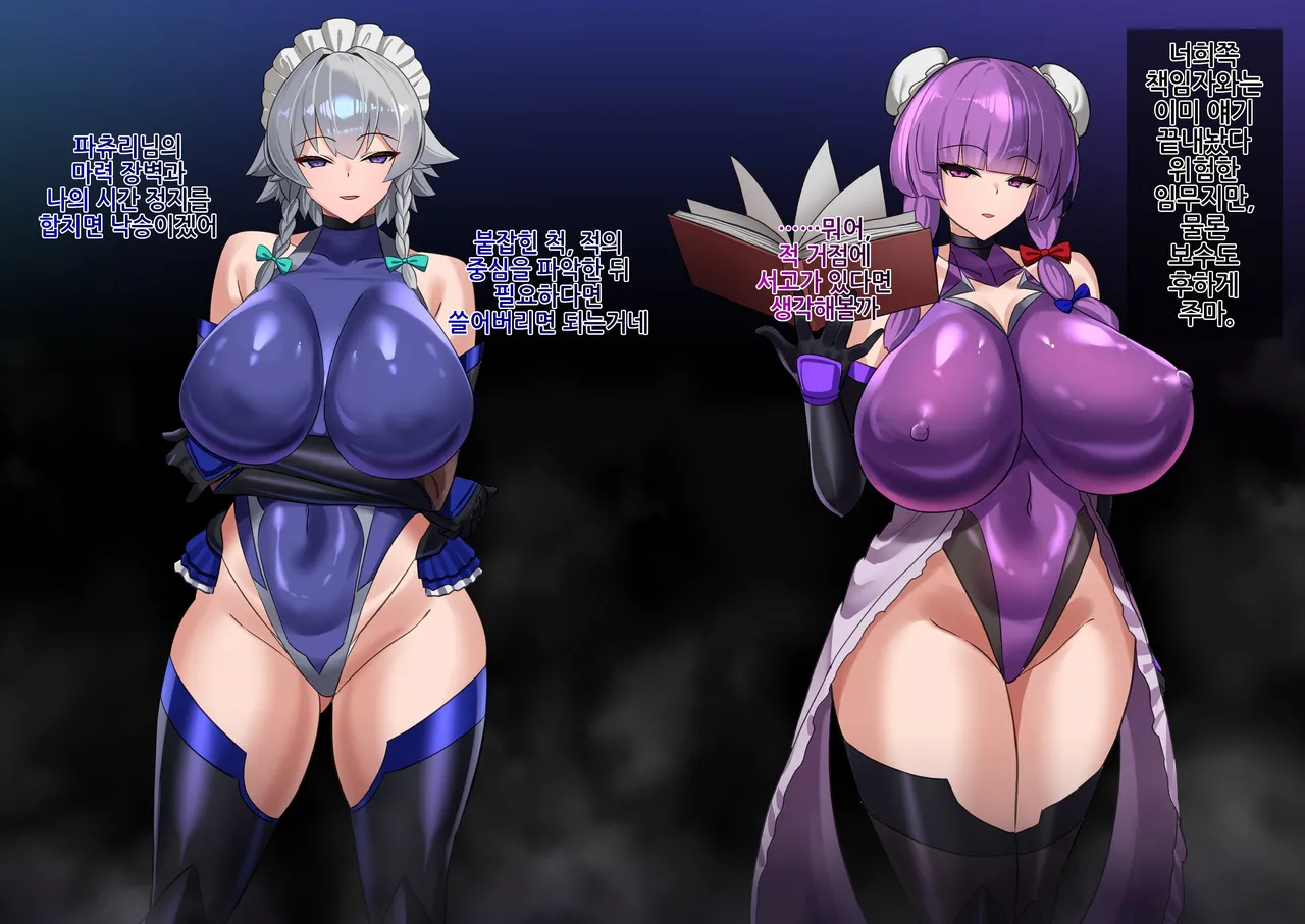 対魔忍&amp;奴隷娼婦 咲夜_パチュリー | 대마인&amp;노예창부 사쿠야-파츄리 page 5 full