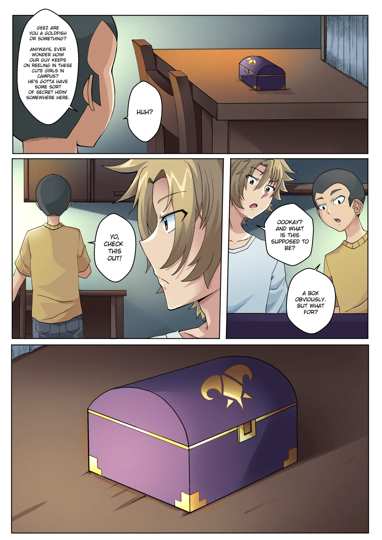 Kawaii Tsun'aho/ The Eminence in Shadow: The Slime in Cid's Room page 2 full