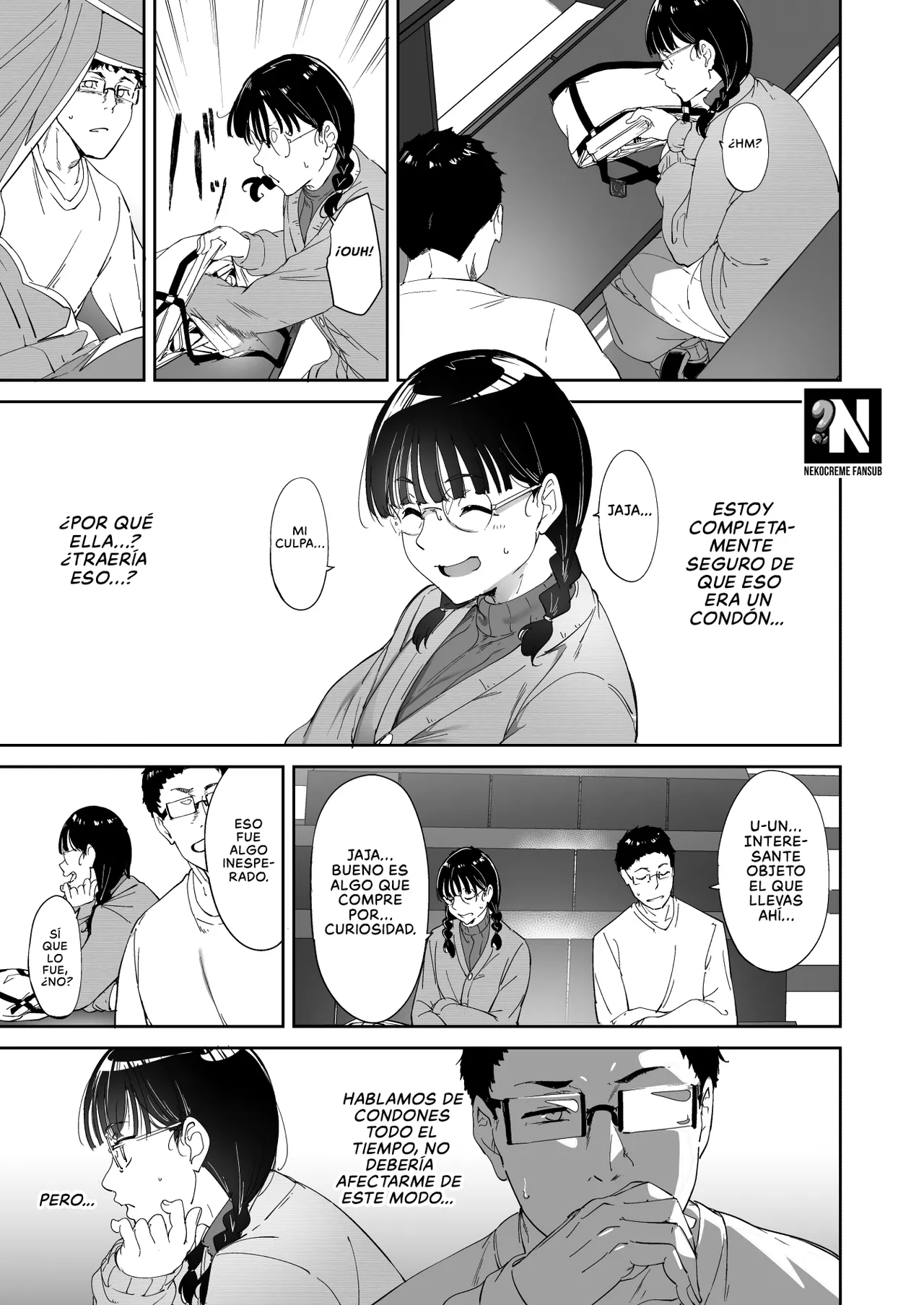 Otaku Tomodachi to no Sex wa Saikou ni Kimochi Ii Sin Censura page 6 full