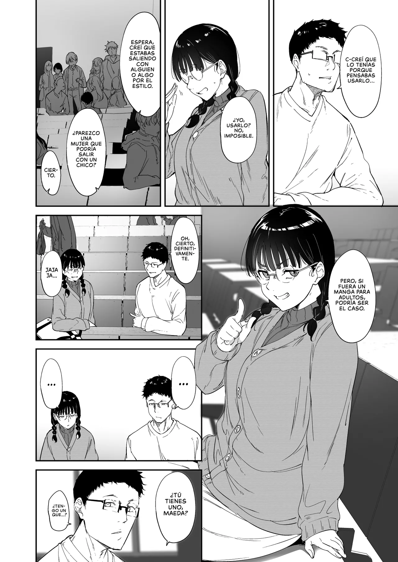 Otaku Tomodachi to no Sex wa Saikou ni Kimochi Ii Sin Censura page 7 full