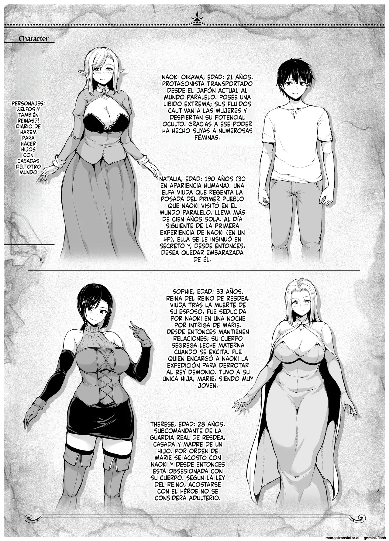 Elf mo Joou-sama mo!  Isekai Jinzuma-tachi to no Kodzukuri Harem Nikki  MTL page 2 full