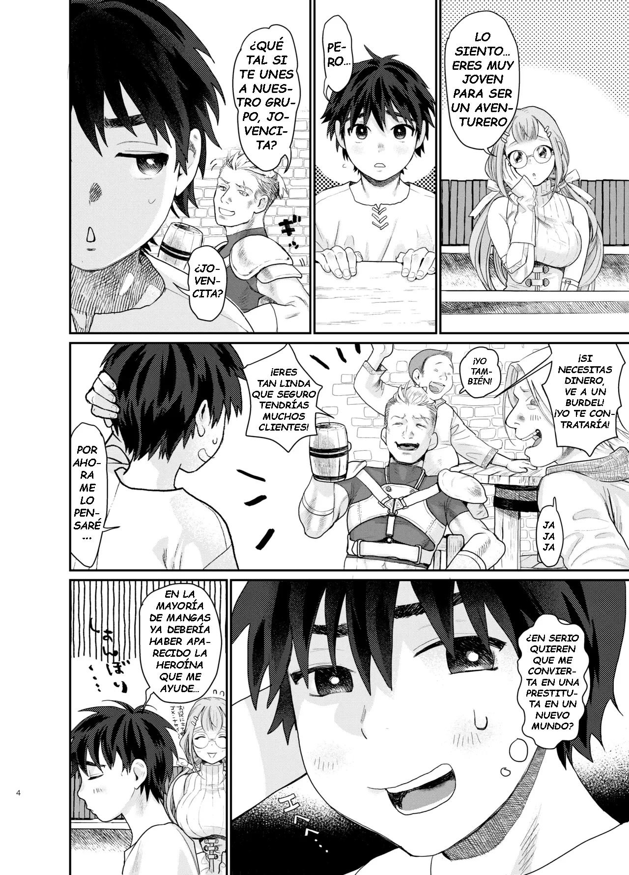 Teni Shita Isekai de Party Kunda Onee-san ni Nazeka Otoko no Ore ga Mesu Atsukai Sareta. page 3 full