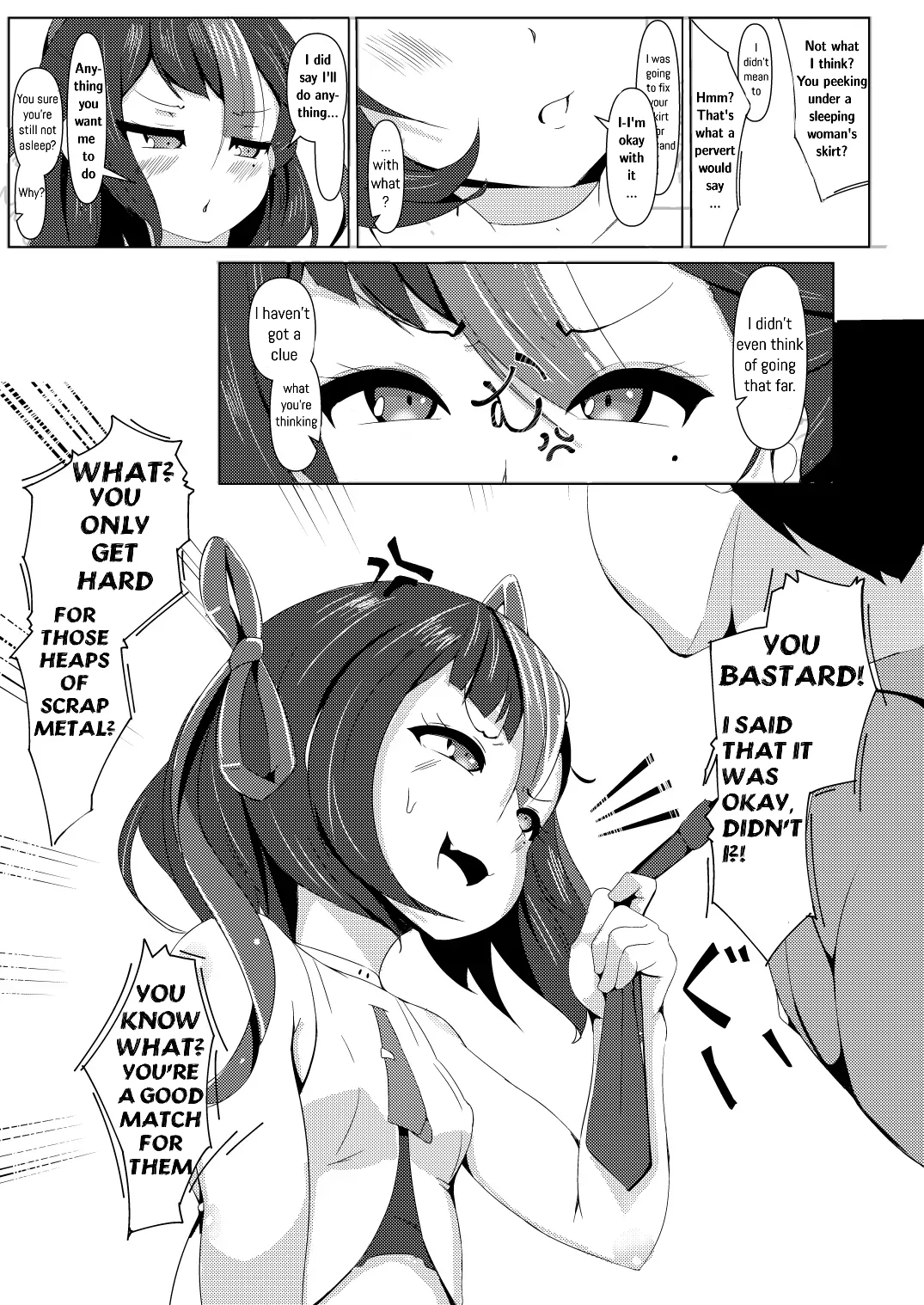 I'm Doing This So I Don't Get Turned To A Scrap Heap! page 10 full
