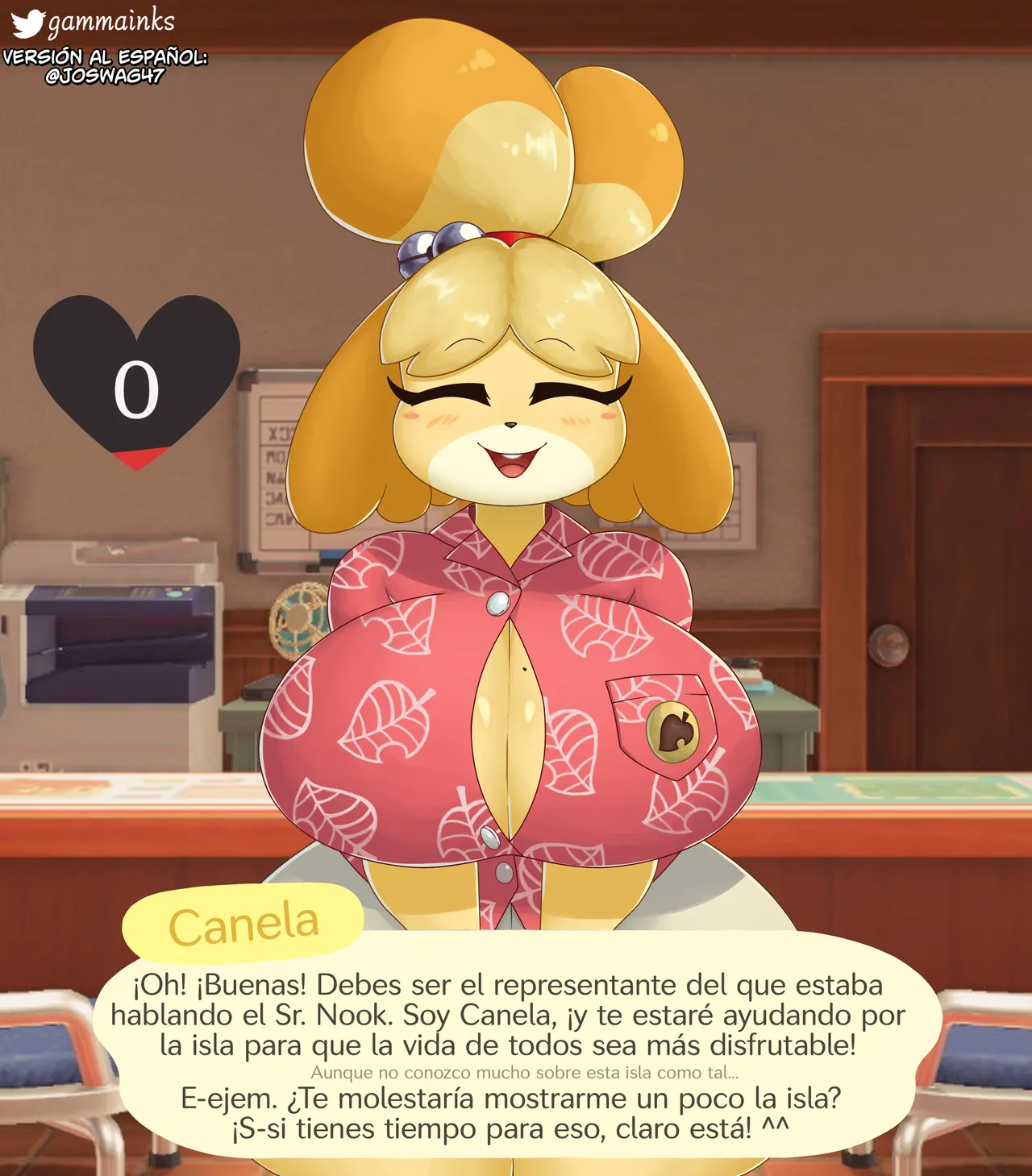 Bonding with Isabelle page 1 full