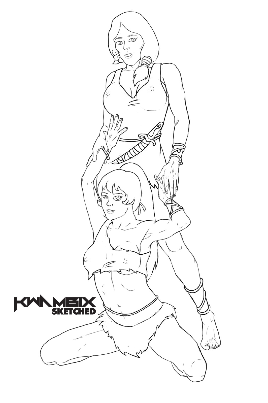The Warrior Maidens page 4 full