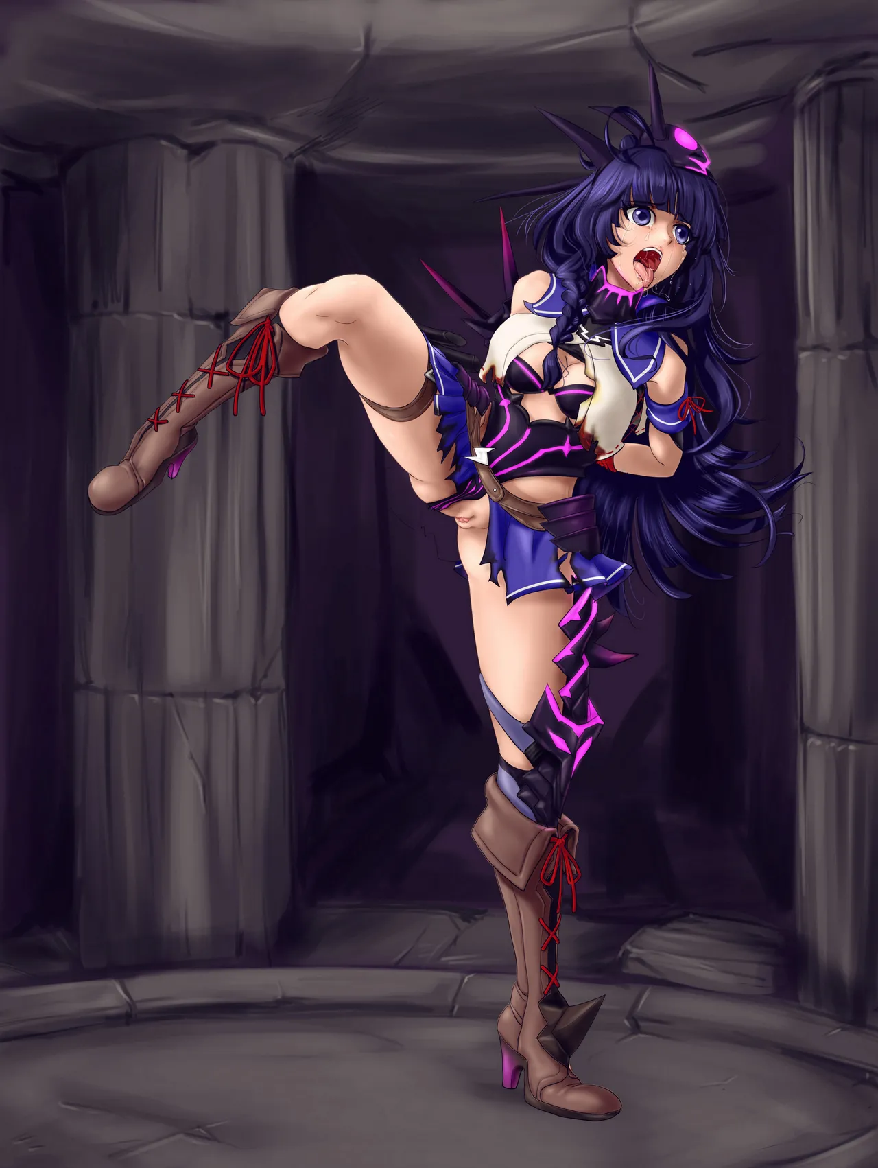 雷电芽衣·噩虐轮还 差分图 page 10 full