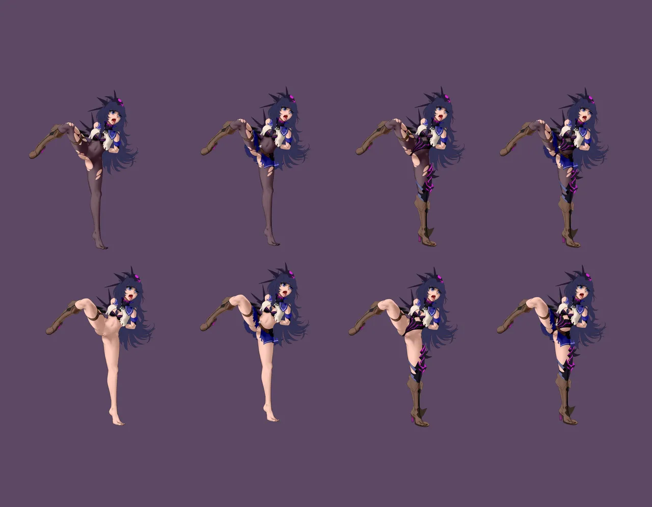 雷电芽衣·噩虐轮还 差分图 page 2 full