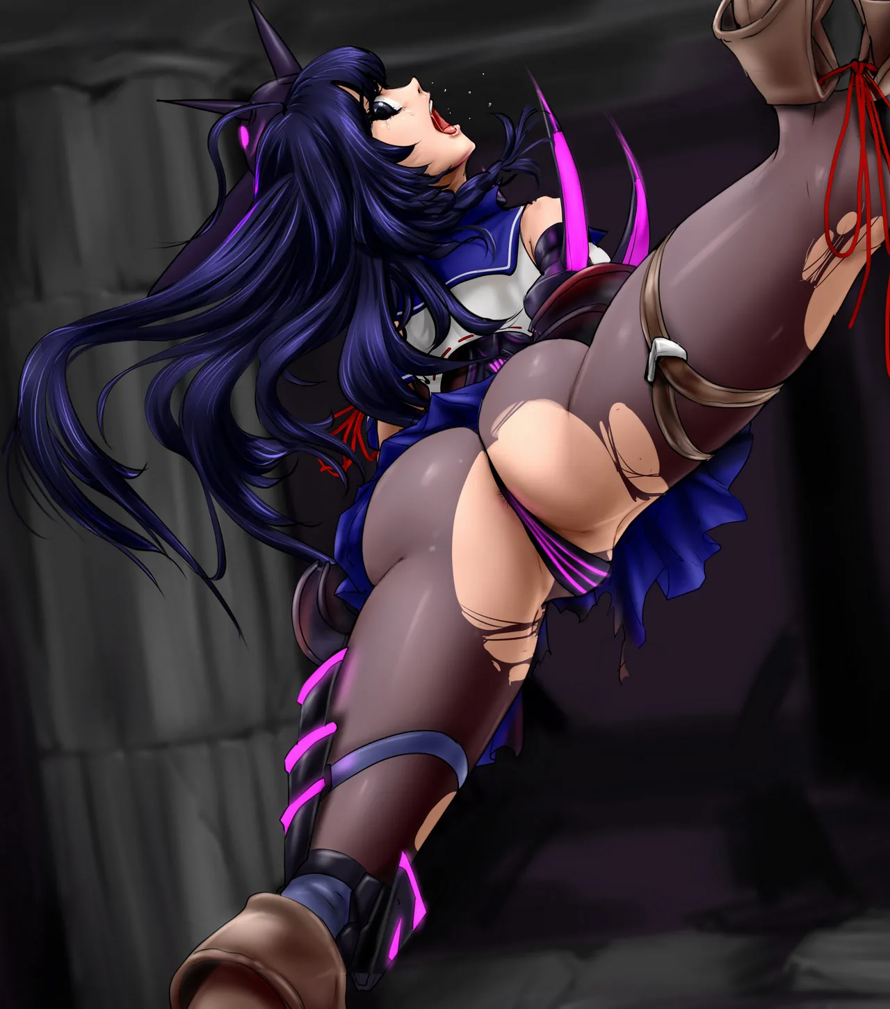 雷电芽衣·噩虐轮还 差分图 page 4 full