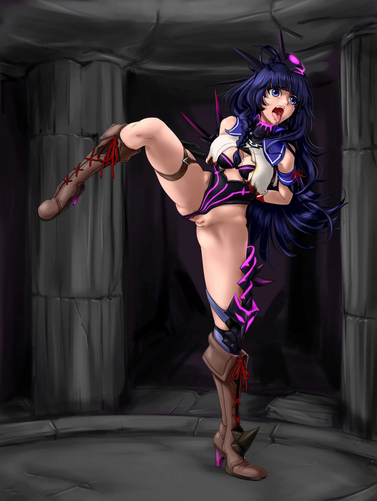 雷电芽衣·噩虐轮还 差分图 page 8 full