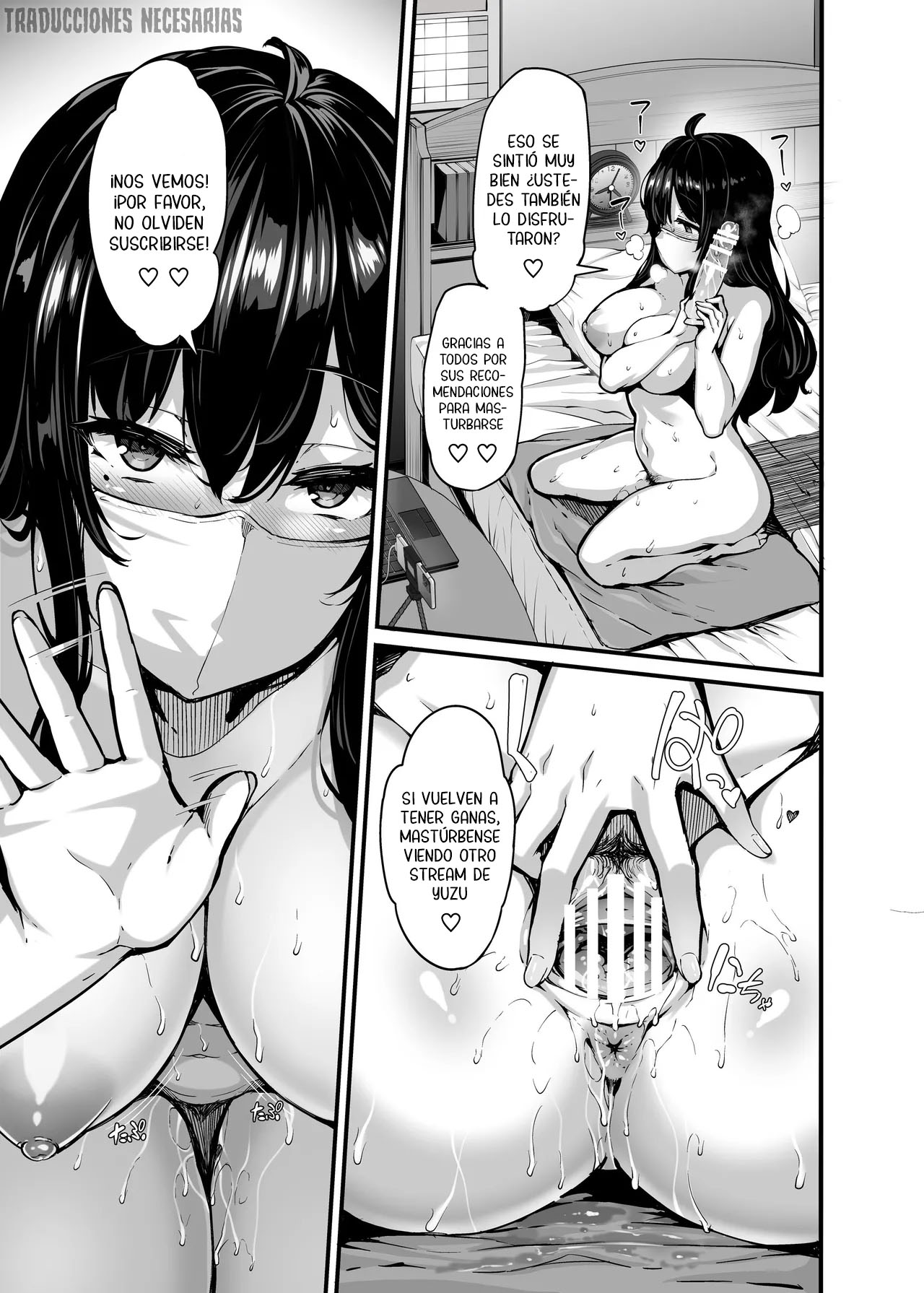 Nonohara Yuzuka no Himitsu no Haishin 1 | Los streams secretos de Yuzuka Nonohara 1 page 4 full