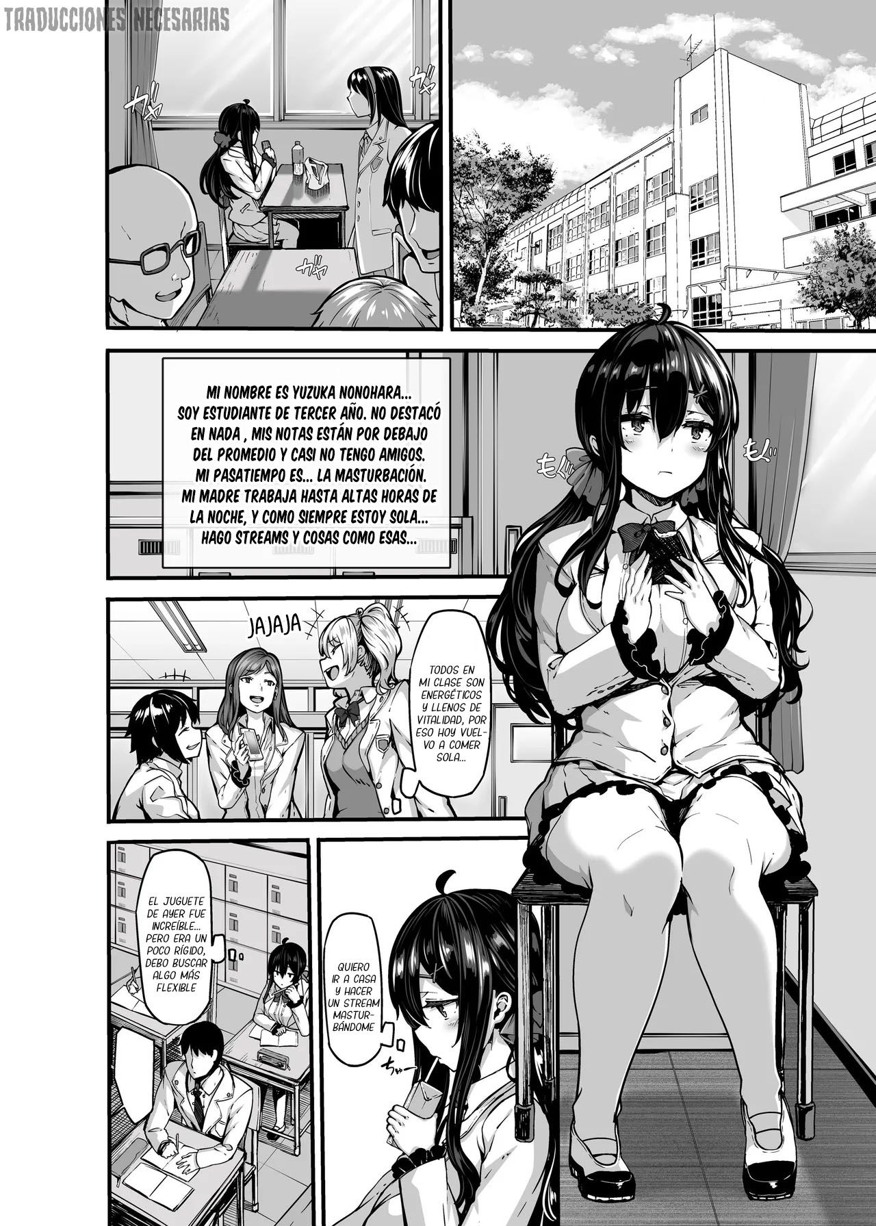 Nonohara Yuzuka no Himitsu no Haishin 1 | Los streams secretos de Yuzuka Nonohara 1 page 7 full