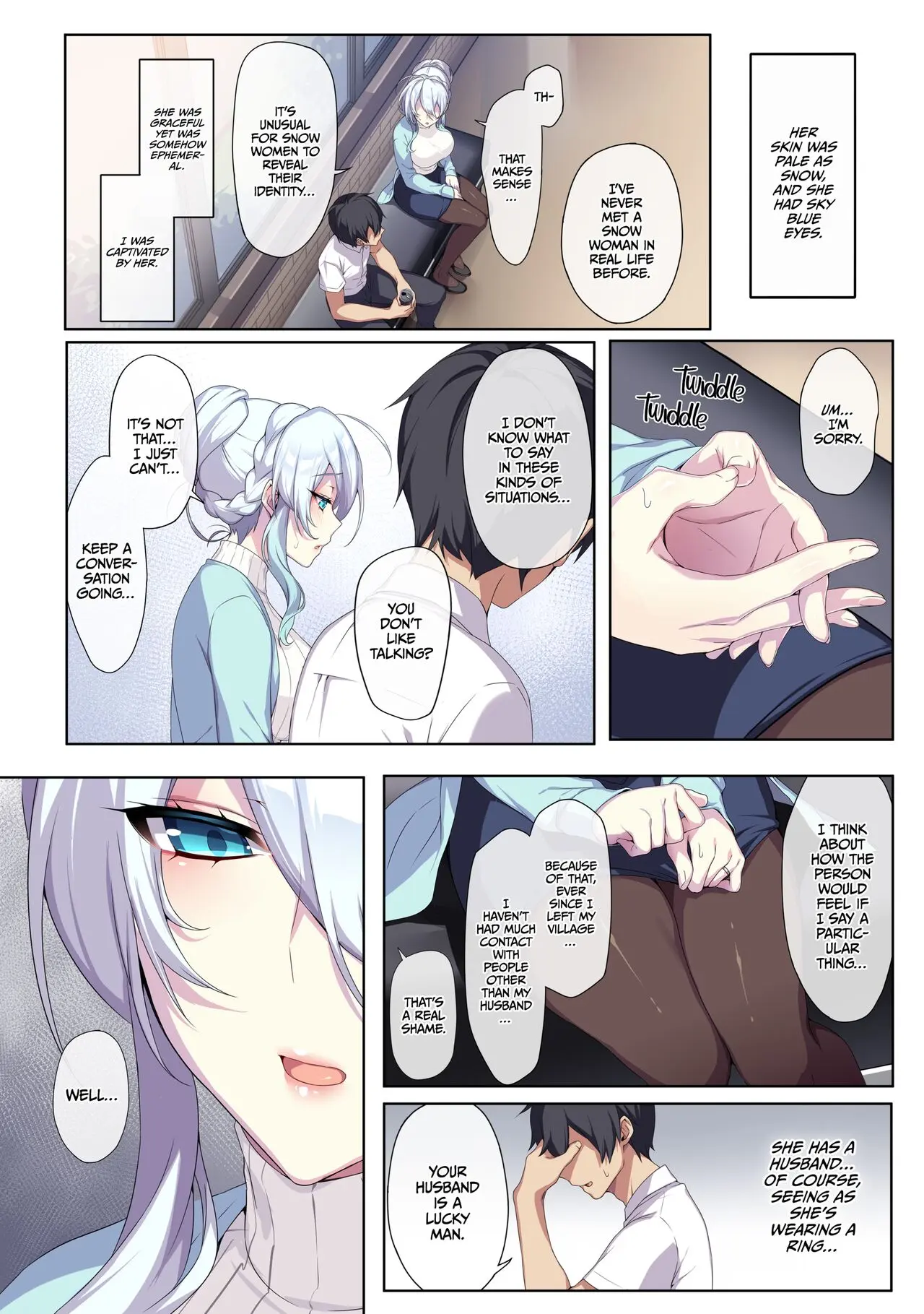 The Shy Snow Woman And The Cursed Ring 1-2 page 7 full