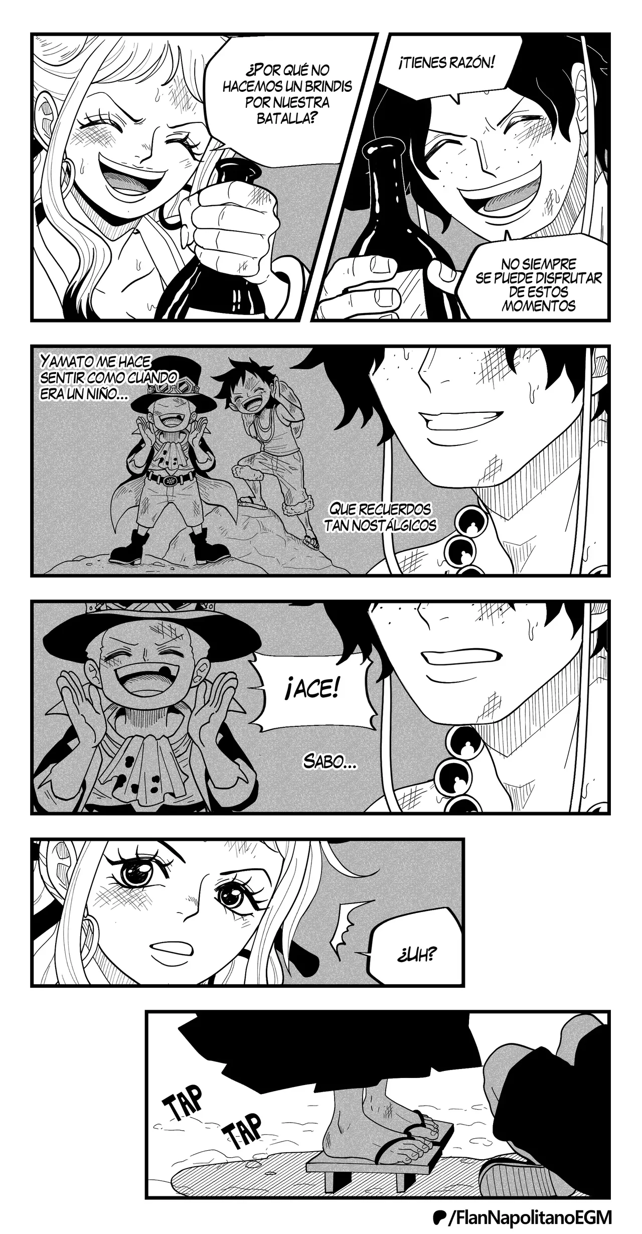 Flan Napolitano - Especial - Ace &amp; Yamato page 5 full