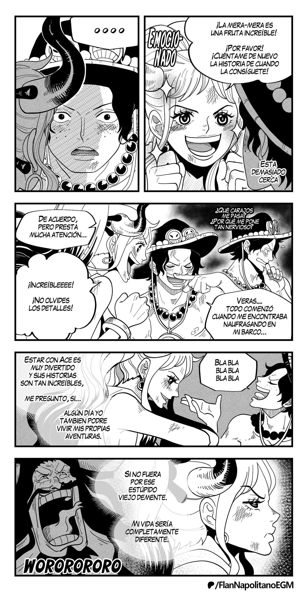 Flan Napolitano - Especial - Ace &amp; Yamato page 6 full