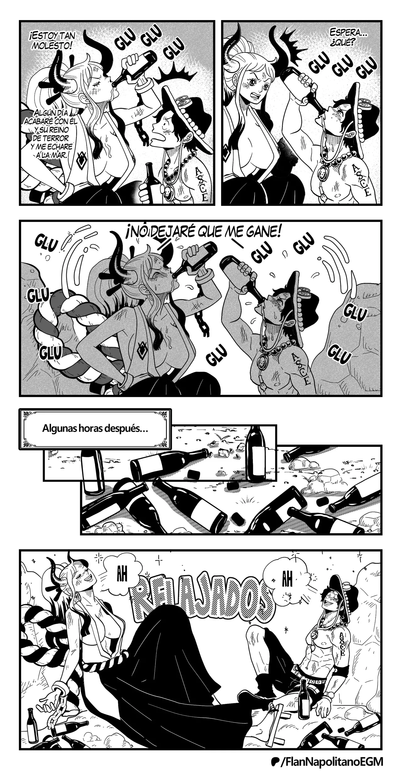 Flan Napolitano - Especial - Ace &amp; Yamato page 7 full