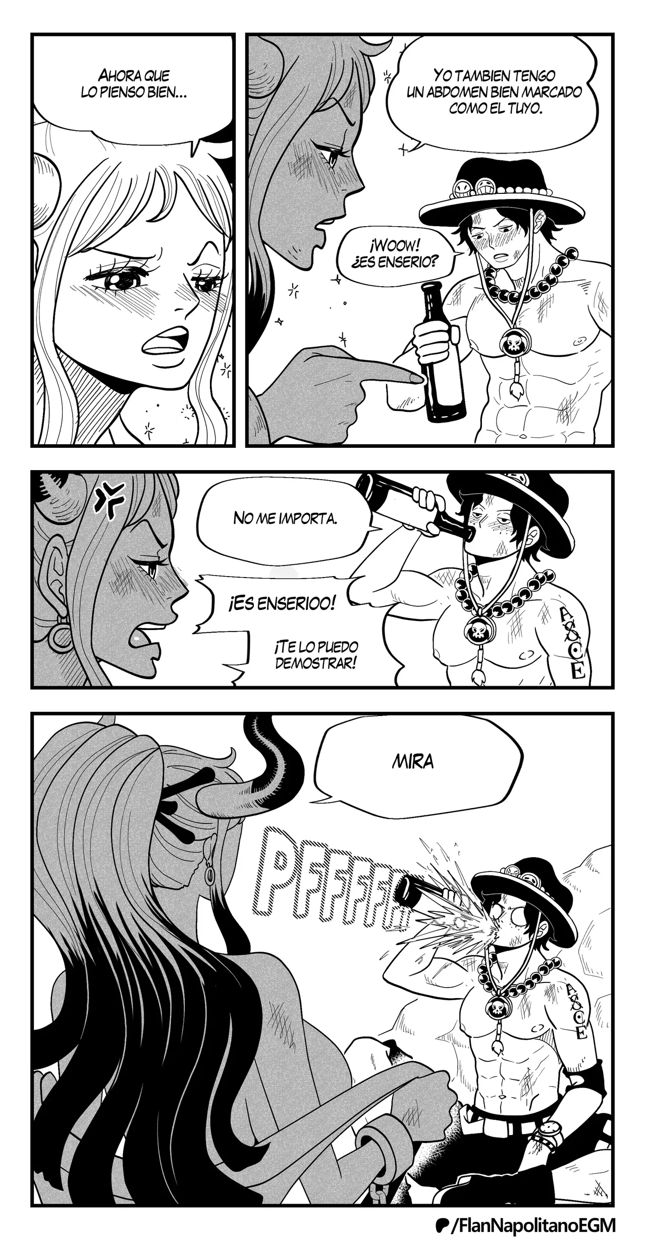 Flan Napolitano - Especial - Ace &amp; Yamato page 8 full