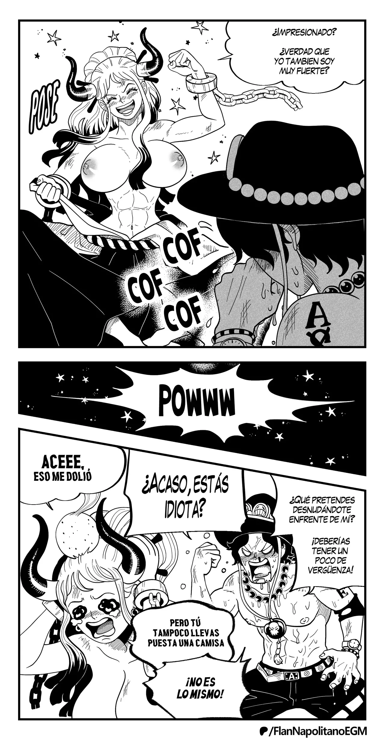 Flan Napolitano - Especial - Ace &amp; Yamato page 9 full