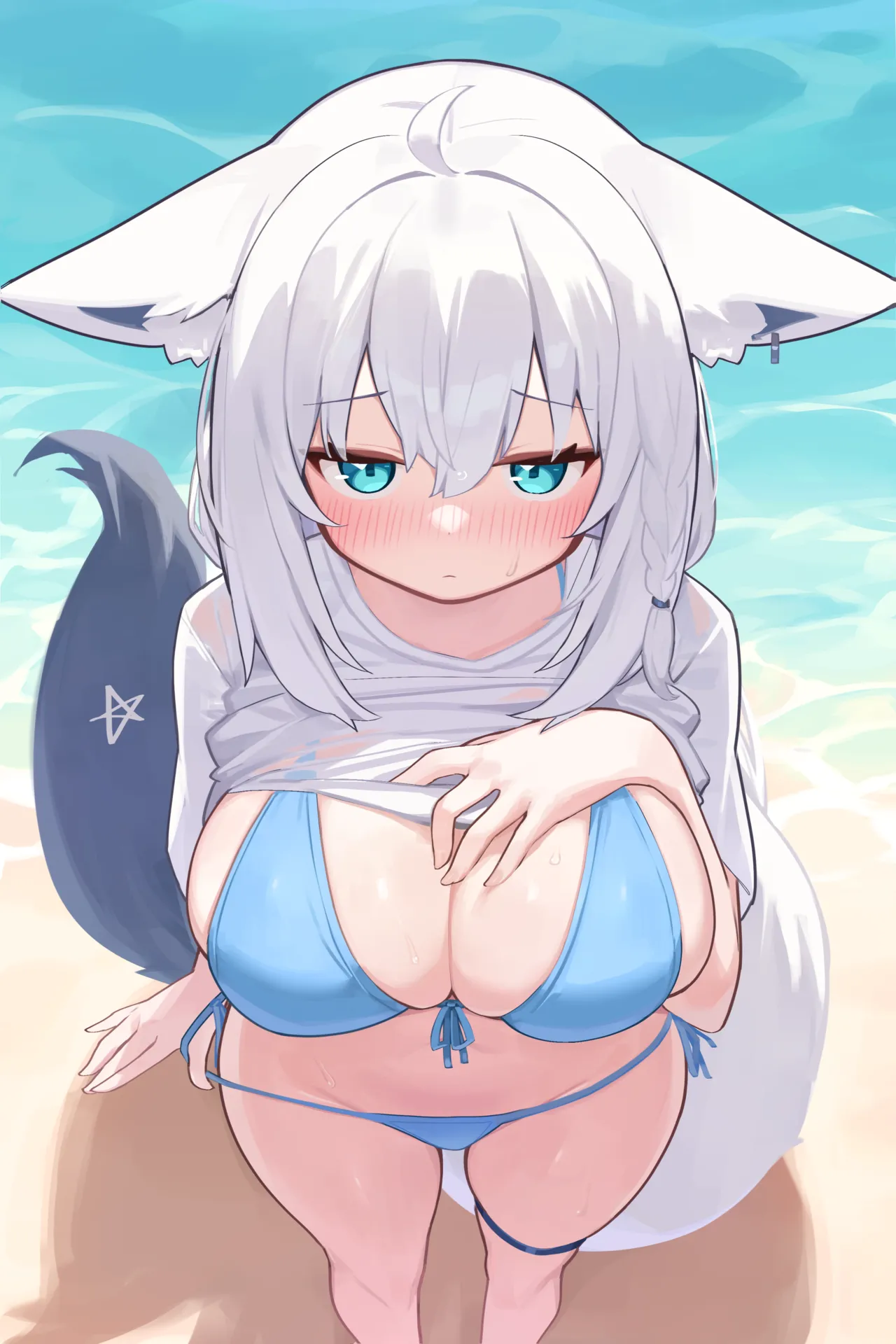 Bikiniフブちゃん + はいてない page 1 full