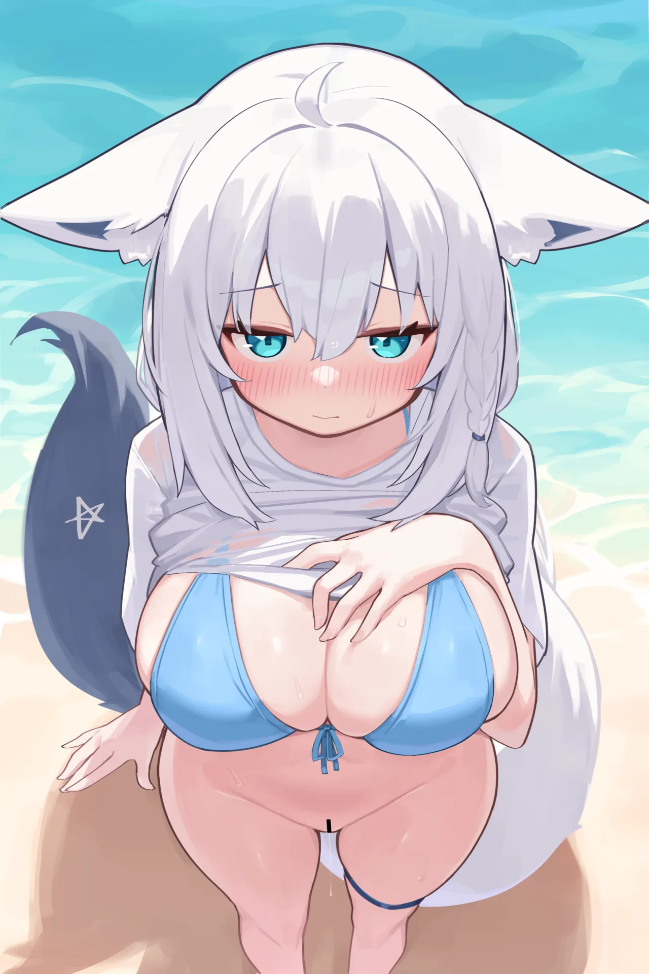 Bikiniフブちゃん + はいてない page 2 full