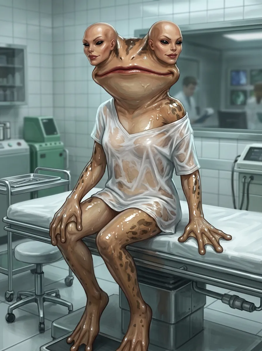 Fallout Parody: Vault 4 Frog mutant "Croakette" page 2 full