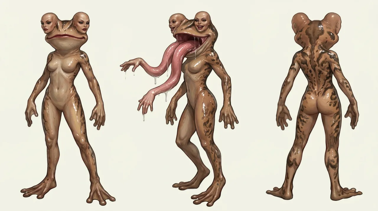 Fallout Parody: Vault 4 Frog mutant "Croakette" page 4 full