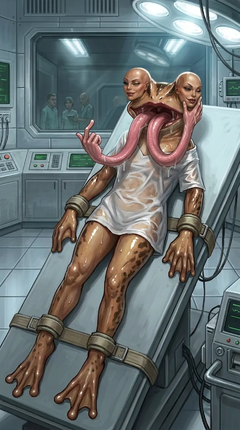 Fallout Parody: Vault 4 Frog mutant "Croakette" page 8 full