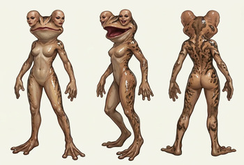 Fallout Parody: Vault 4 Frog mutant "Croakette" cover