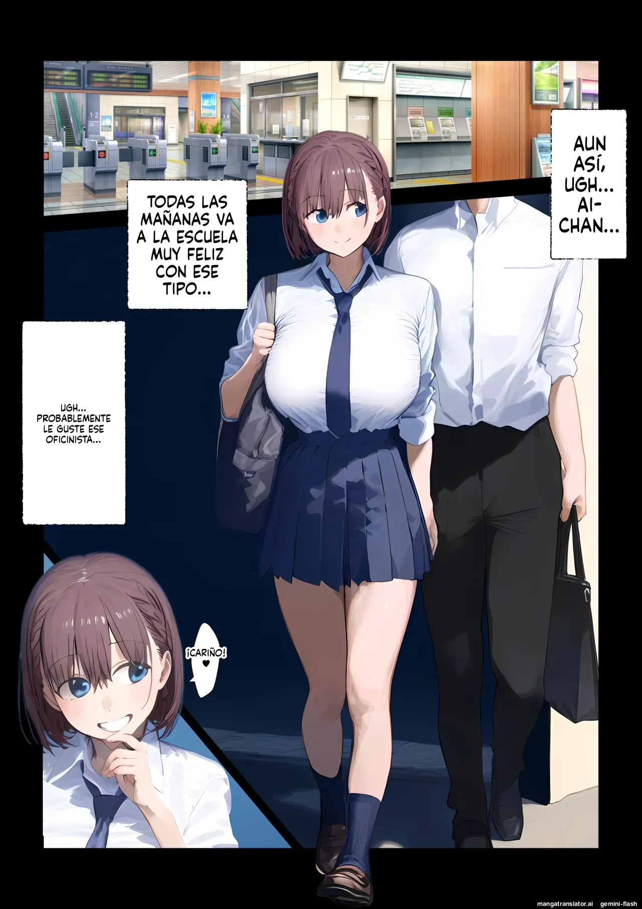 Tawawa joshi-tachi, maho no noto de iinari shihai, ojisan shison ninshin-chu  MTL page 5 full