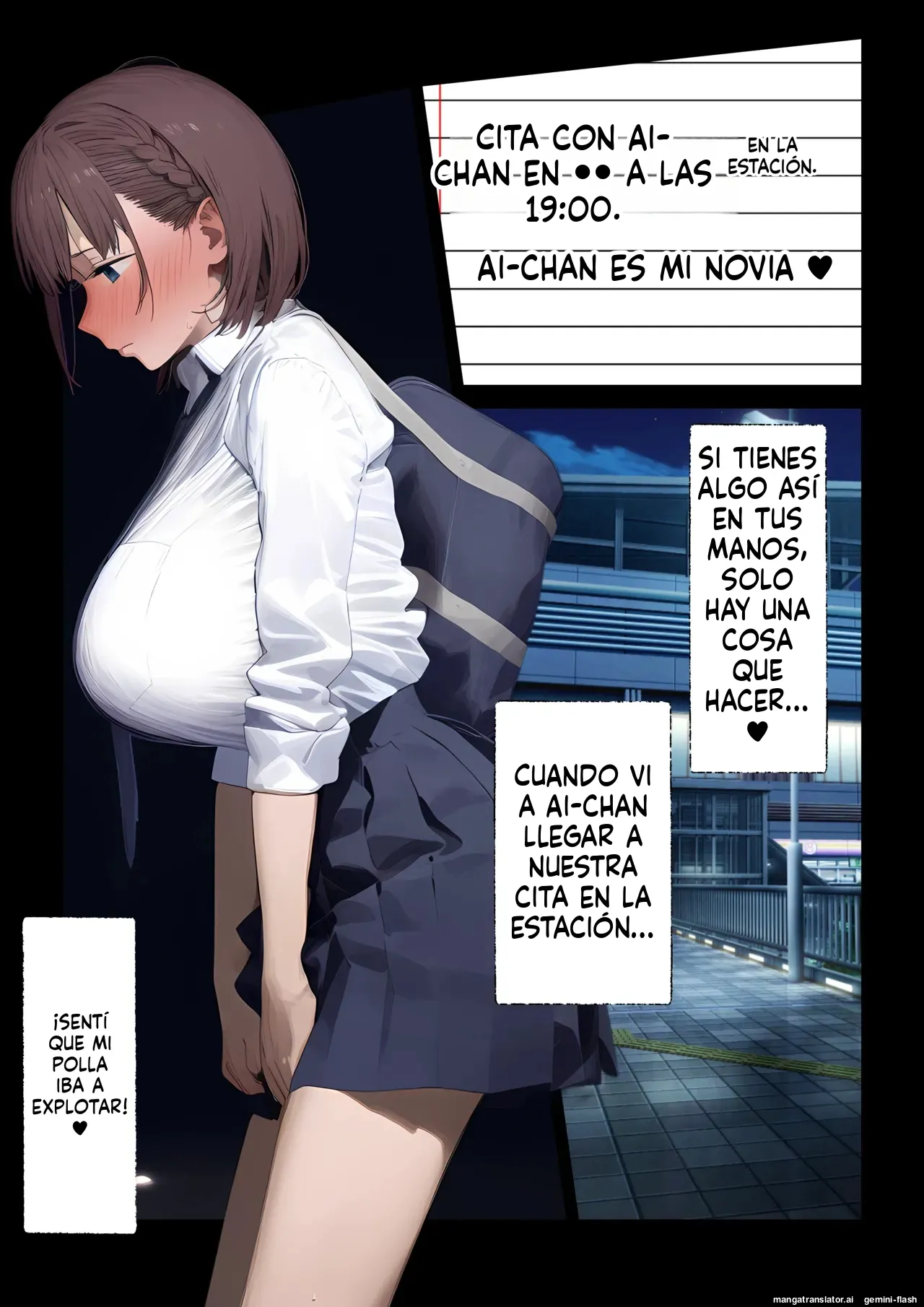 Tawawa joshi-tachi, maho no noto de iinari shihai, ojisan shison ninshin-chu  MTL page 8 full