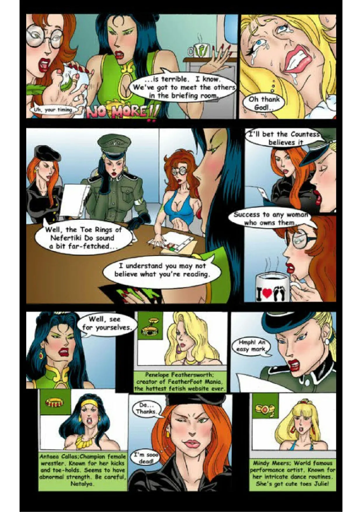 Vellicatrices Unlimited 1-10 + Extra page 3 full