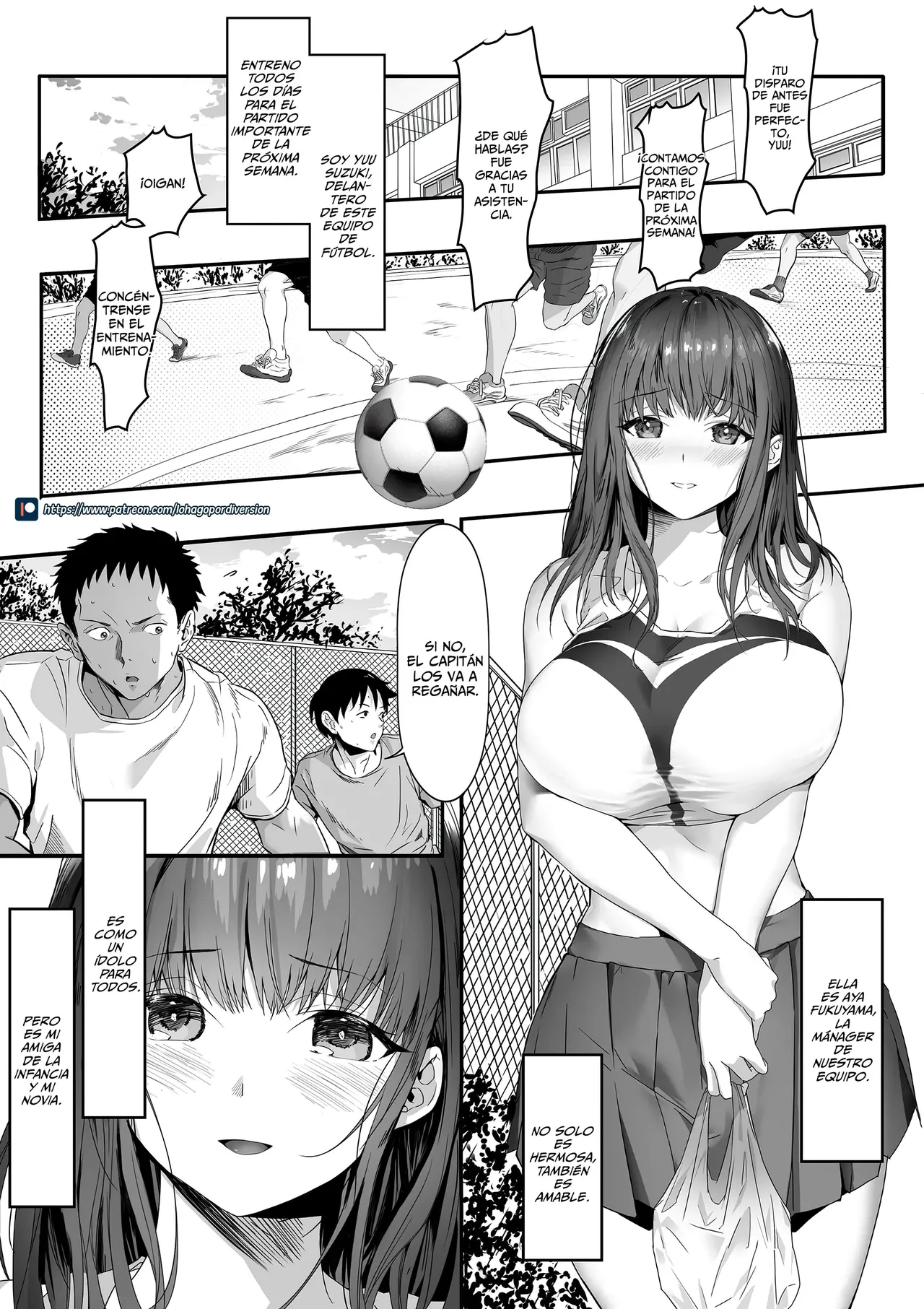 Senpai ga Ore no Kanojo o Kanpeki ni Shitateageru!? | ¿¡Senpai Está Convirtiendo A Mi Novia En Su Mujer Ideal!? page 3 full