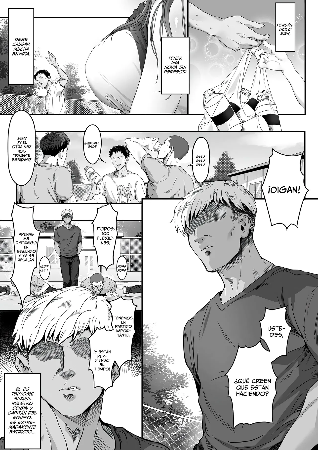 Senpai ga Ore no Kanojo o Kanpeki ni Shitateageru!? | ¿¡Senpai Está Convirtiendo A Mi Novia En Su Mujer Ideal!? page 4 full