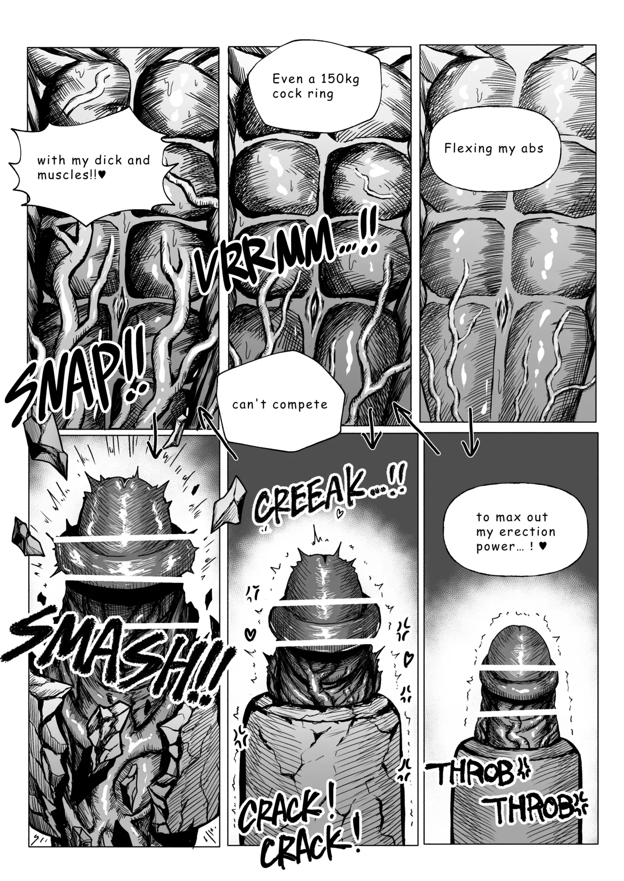 Muscular Futa Manga page 6 full