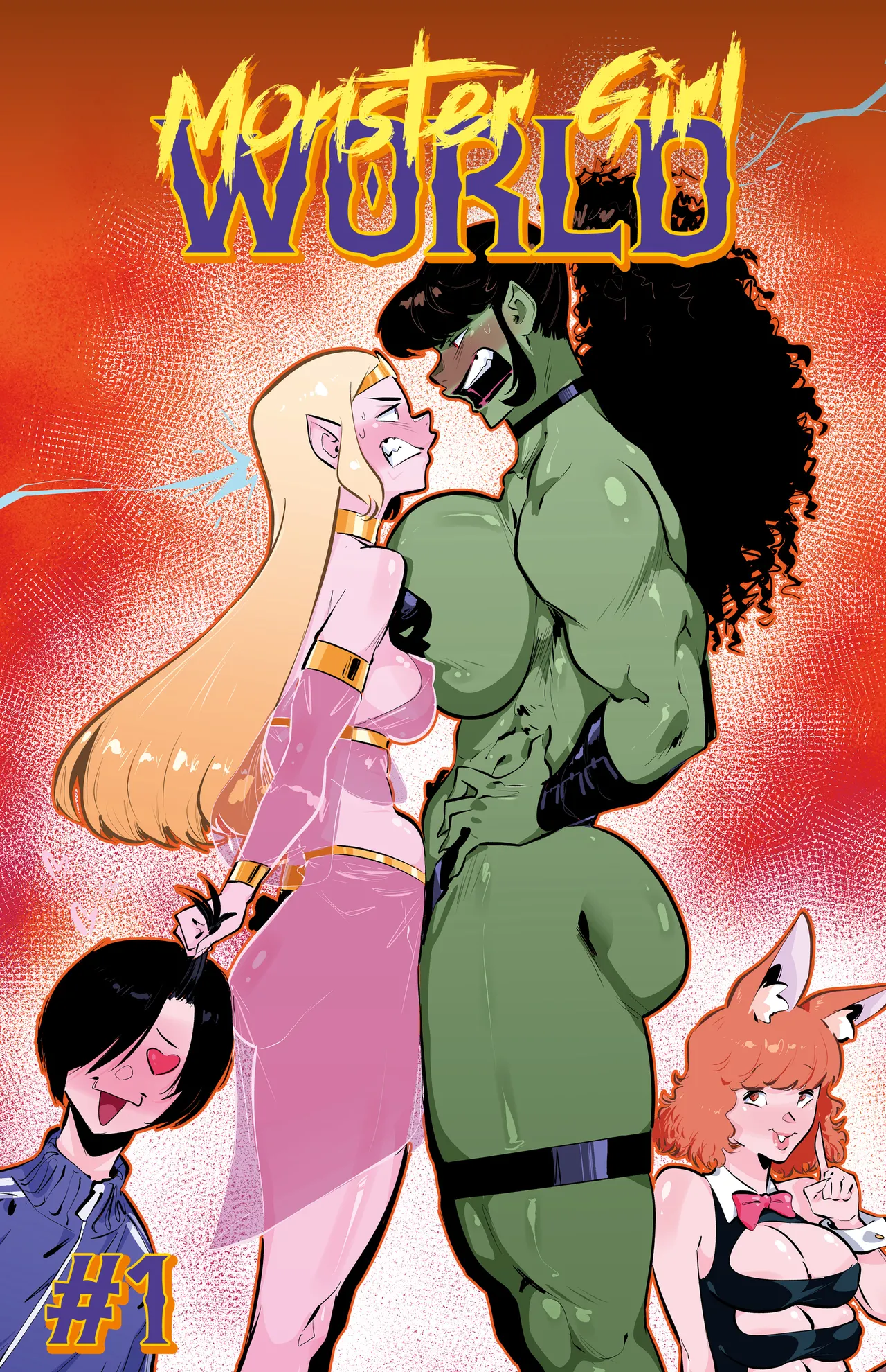 Monster Girl World page 1 full