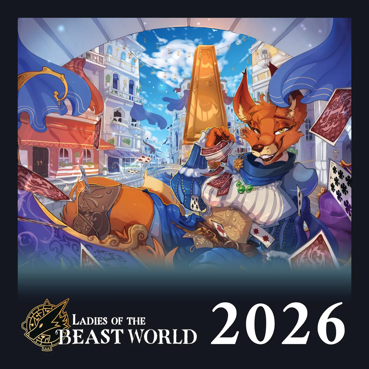 Ladies of the Beast World 2026 Feminine Calendar and Pinups page 1 full