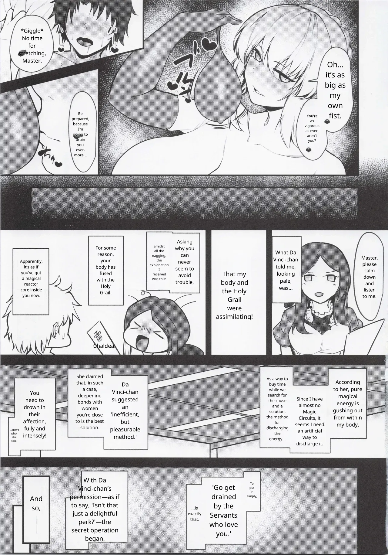 Master Senzoku Dosukebe Oppai Seishori Servant page 6 full