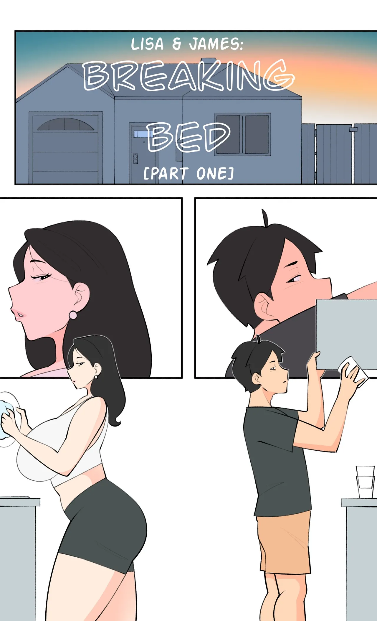 Lisa &amp; James: Breaking Bed page 1 full