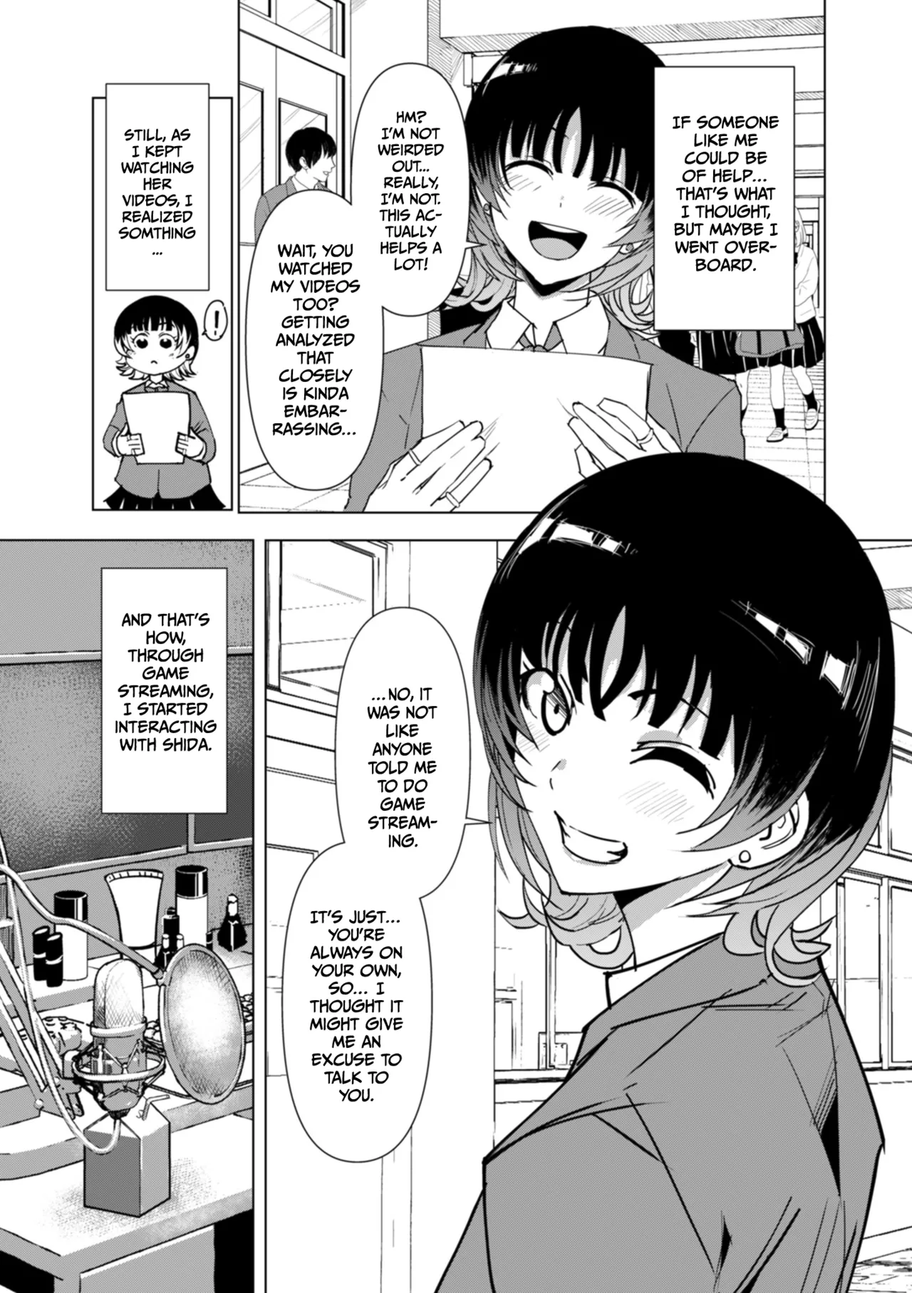 A streamer girl who treats otaku kindly, and an otaku boy who failed to protect her page 3 full