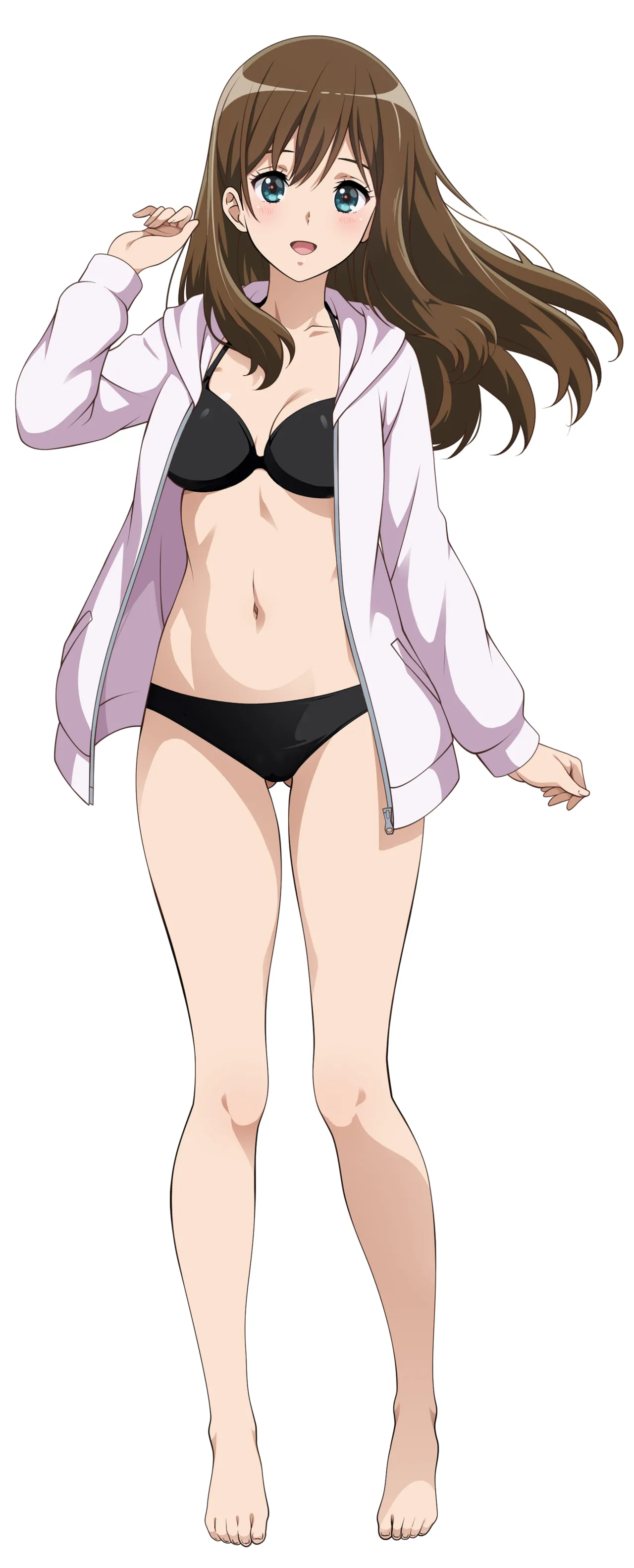 It looks like a character design sketch for Mayu Kuroe page 6 full