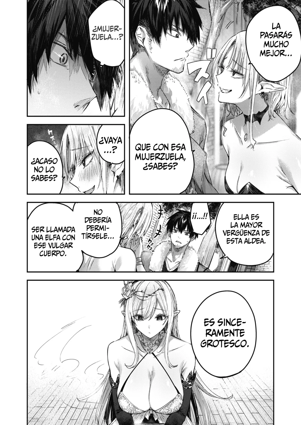 Dokushinn Hunter no Deai ha Elf no Mori de♡ page 5 full