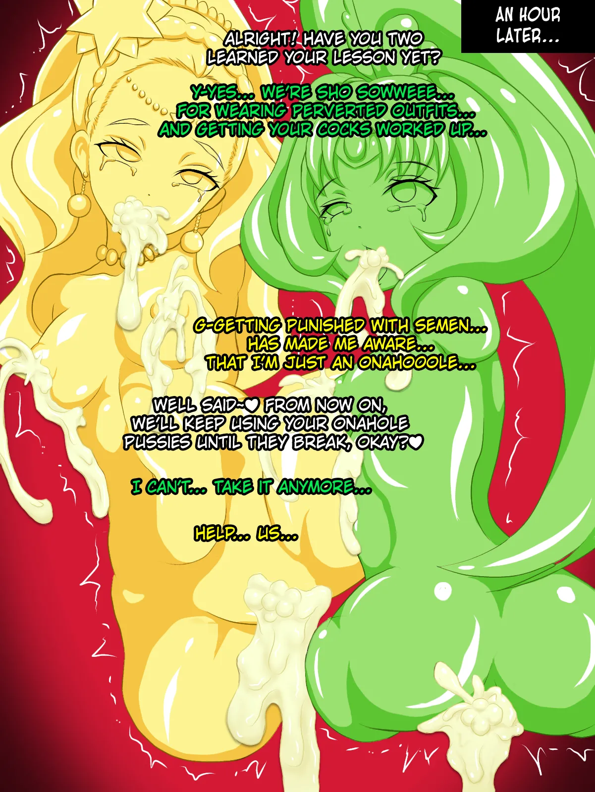 Pretty Cure Onaholefication Success! page 3 full