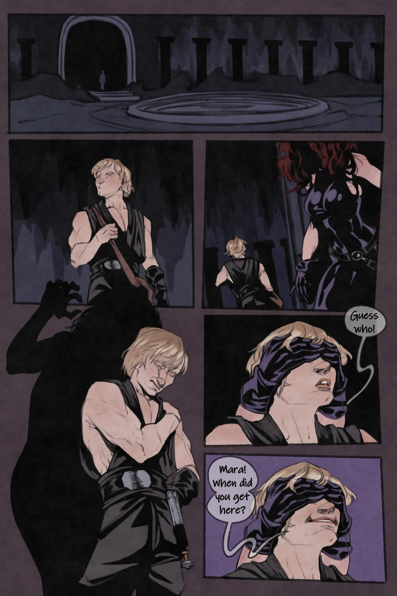 Luke &amp; Mara page 1 full