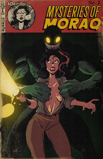 Mysteries of Moraq Issue #2 cover