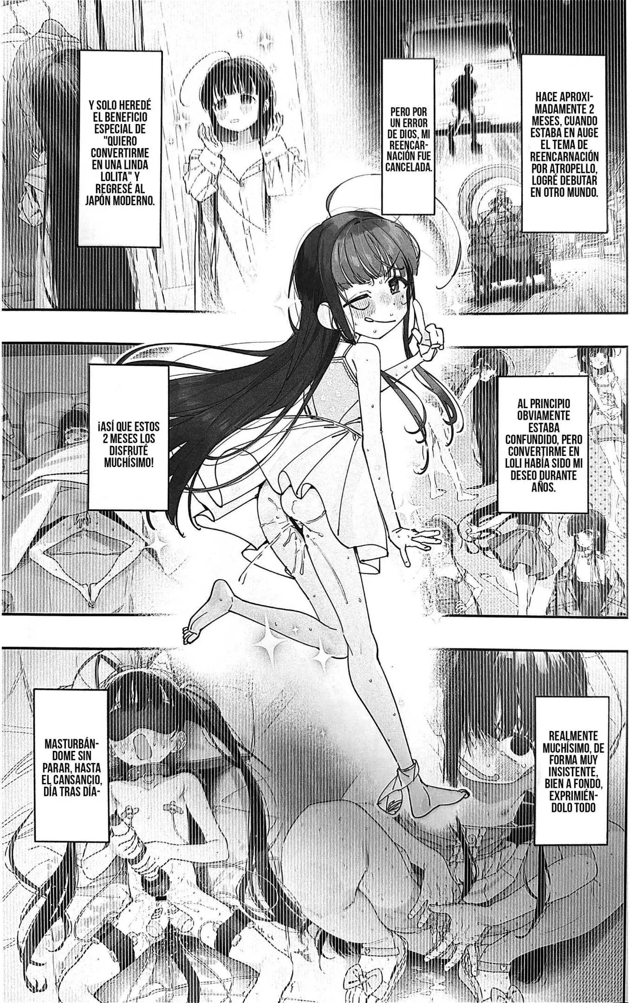 TS Loli Oji-san no Bouken Zengi Hen |  Las aventuras del viejo convertido en loli - juego previo page 4 full