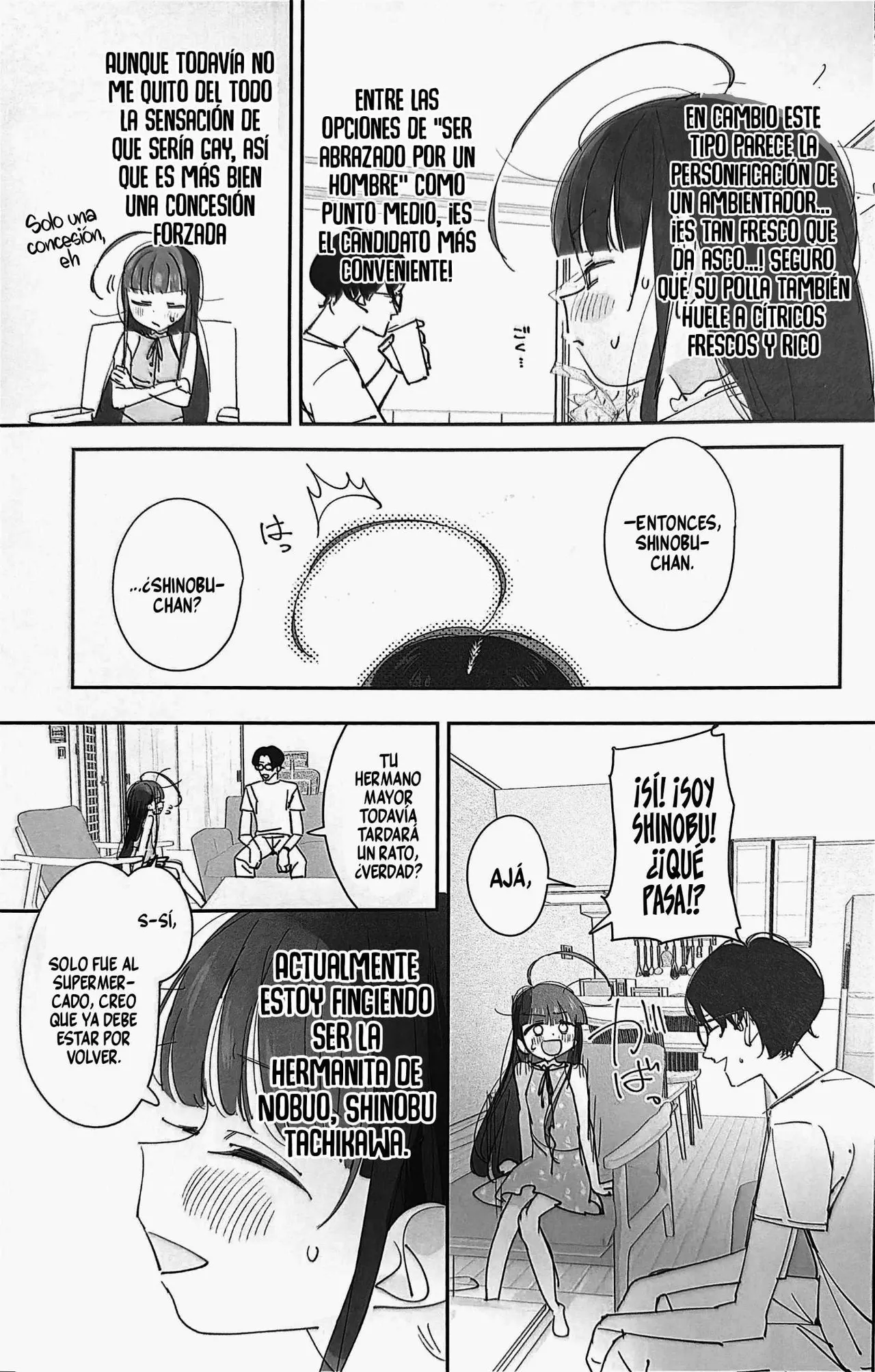 TS Loli Oji-san no Bouken Zengi Hen |  Las aventuras del viejo convertido en loli - juego previo page 8 full