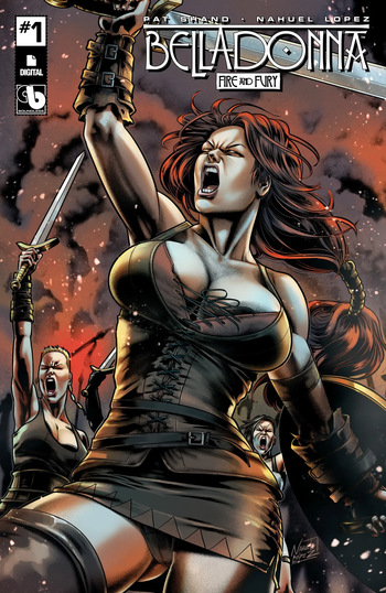 BELLADONNA - FIRE AND FURY 001 - cover