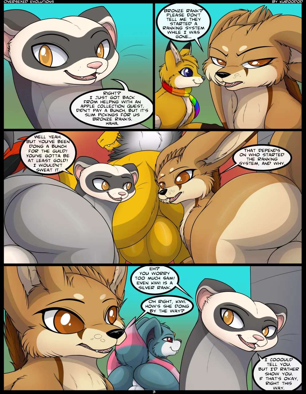 Oversexed Evolutions page 3 full