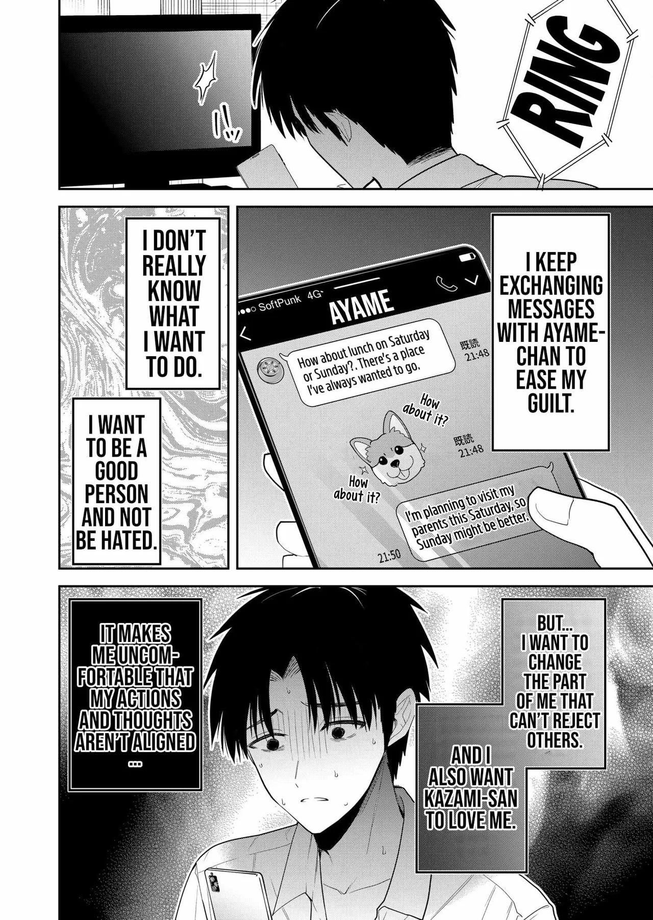 Kimi no Mae de Kimi Igai o Daku Ch. 9 | Having Sex with Someone Else in Front of You 09 page 7 full